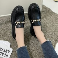 枫述小皮鞋女英伦2021春季新款复古日系韩版百搭学院风软底jk制服单鞋