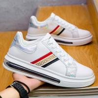 枫述欧洲站男鞋2021新款春季休闲皮鞋网红小白鞋百搭潮鞋气垫运动板鞋