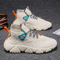 枫述2021新款春季飞织网面梵斯潮鞋男百搭休闲透气运动ins老爹鞋