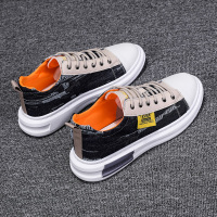 枫述男鞋小白鞋男百搭潮流2021春季新款休闲鞋运动板鞋子学生帆布潮鞋