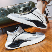 枫述男鞋2020年新款春季高帮百搭潮流棉鞋保暖加绒运动老爹鞋舞步春秋