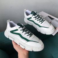 枫述男鞋春季春秋潮鞋小白鞋韩版潮流百搭休闲板鞋白鞋chic网面增高鞋