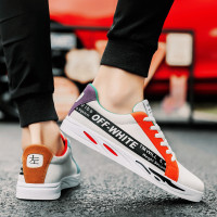 枫述春季帆布鞋男2021新款韩版网红休闲潮鞋鸳鸯左右双色板鞋精神小伙