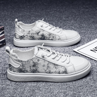 枫述春季潮鞋帆布板鞋小白鞋男韩版潮流休闲百搭白鞋布鞋情侣一对迷彩