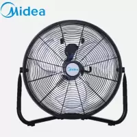 美的(Midea)趴地扇 FE45-20D工业风扇强力电风扇台式大功率落地家用 加厚铝扇叶 防漏电设计 铜芯电机 三挡风