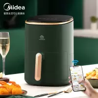 美的(Midea)空气炸锅3.8L大容量 wifi智能触控 不沾家用薯条机多功能煎炸锅KZ40Q6-405XM