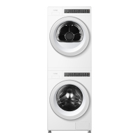 东芝10公斤纯平洗干套装DG-10TC22B+DH-10TC22B