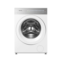 东芝洗衣机DG-12T23BWPro 滚筒洗衣机 梨川白 220V,1Ph 50Hz 转速1400 带银离子