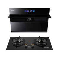 樱雪(INSE)油烟机灶具套装 侧吸烟灶 20m³/min大风量 油烟机 5.2kW猛火灶具C2338+Q2327