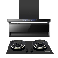 樱雪K2477+2520烟灶套装 新品抽油烟机25立方触控式 顶侧双吸 5.2K大火力 (默认天然气,需液化气请备注)