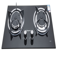 顾家灶D32T 4.5KW红外线猛火爆炒 双层阀体保护,防磕碰、防水 黑色钢化玻璃面板,耐高温、防爆 黑色亮光搪瓷锅架