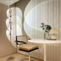 飞莺网红ins风日落光影灯客厅轻奢艺术氛围灯少女卧室立式墙角落地灯