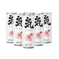 元气森林 白桃味气泡水(听装)330ml
