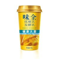 味全优酪乳麦香原味180g