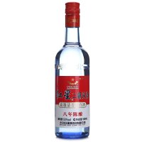 红星二锅头酒 绵柔8纯粮/陈酿 53度500ml 单瓶装高度清香型白酒(新老包装随机发货)