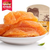 三只松鼠 蜜饯 黄桃干106g(休闲零食)