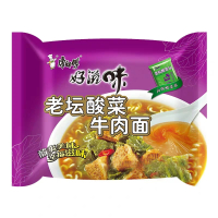 统一老坛酸菜牛肉味(红油)120g
