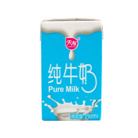 天友康美包纯牛奶250ml*24（箱）