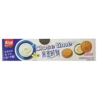 嘉士利香草慕斯味双色夹心饼干102g