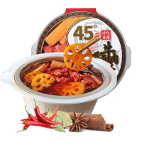 [效期至12月上旬]德庄自煮火锅套餐 香卤牛肉火锅380g 碗装