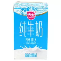 天友康美包纯牛奶250ml