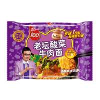 统一 老坛酸菜牛肉面（香辣味）121g/袋