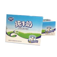 银桥利乐枕纯鲜牛奶220ml*16