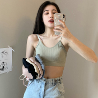 婕秘内衣女无钢圈美背文胸小胸聚拢运动吊带背心胸罩少女学生高中抹胸