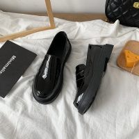 黑色小皮鞋女英伦风2021新款春秋单鞋复古百搭日系jk制服鞋子春款
