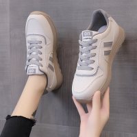 运动鞋女ins2021新款春秋百搭软底轻便小白休闲跑步鞋