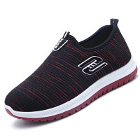 老北京布鞋女鞋春秋软底运动休闲一脚蹬中老年妈妈鞋老人健步