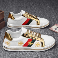 2021新款蜜蜂男鞋春季小白鞋男潮流网红夏季潮鞋男士休闲百搭板鞋