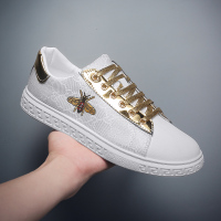 蜜蜂男鞋春季休闲鞋男潮流欧洲站板鞋男士夏季百搭鞋子男小白潮鞋