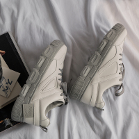 休闲运动板鞋男ins平底鞋百搭鞋子男潮鞋韩版潮流学生厚底松糕鞋