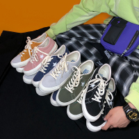 秋季新款ins低帮帆布鞋男港风ulzzang韩版潮流百搭情侣板鞋子休闲