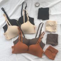 苏芈内衣套装女文胸聚拢春季新款美背无痕少女胸罩性感百搭两件套ins