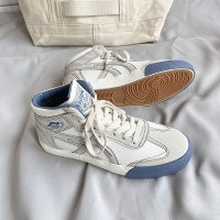 高帮男鞋子潮鞋2021年新款潮ins帆布鞋男生韩版百搭港风运动板鞋