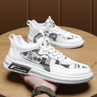 男鞋2021春季新款韩版潮流百搭小白板鞋学生休闲透气帆布潮鞋夏季