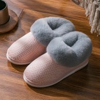厚底雪地靴女冬外穿短款网红保暖时尚一脚蹬加绒加厚冬季