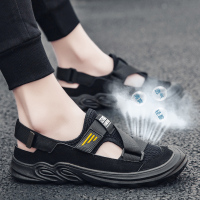 婕秘凉鞋男潮2021年新款夏季外穿包头男士运动开车户外登山溯溪沙滩鞋