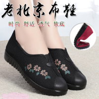 婕秘春秋老北京布鞋女鞋软底妈妈鞋深口中老年运动鞋休闲平底单鞋
