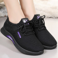 婕秘春秋老北京布鞋女单鞋时尚款软底中老年健步鞋运动休闲妈妈鞋