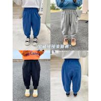 婕秘儿童裤子男童春秋休闲裤小童卫裤男宝宝运动裤秋款婴儿秋季薄款潮