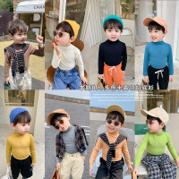 婕秘童装男童打底衫小童秋装上衣婴儿秋季儿童春秋薄款男宝宝长袖t恤