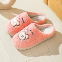 婕秘棉拖鞋女冬可爱2021年新款居家情侣室内家用毛绒保暖秋冬季