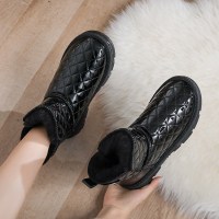 婕秘短筒雪地靴女2021新款韩版加绒加厚短靴秋冬百搭保暖学生棉鞋