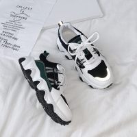 婕秘显脚小老爹鞋女ins潮2021秋季新款百搭潮流休闲轻便猫爪鞋运动鞋