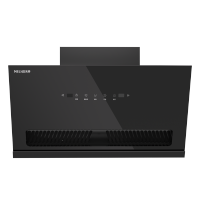 美菱(MeiLing)家用油烟机MY-390E Pro 黑晶镜面屏 爆炒24立方吸力 一键清洗 智能体感控制