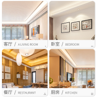 led灯带24v低压贴片防水客厅吊顶暗槽氛围超亮灯带条2835