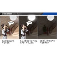 led声控灯泡楼道声光控雷达人体感应灯泡3w5w7we27螺口物业节能灯